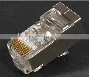 Good Performance Keystone Jack Cat6/cat6 Connector/shield Rj45 Plug/ thumbnail-1