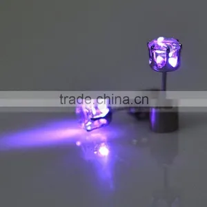 Party Bling LED Ear Buds Fashion Blinking Earrings thumbnail-4