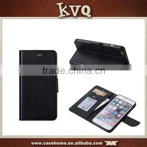 Crossing Pattern PU Flip Leather Cover Case for Iphone 6s thumbnail-4