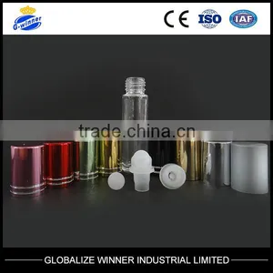5ml,6ml,7ml,8ml,10ml Green Roll on Bottle With Color Aluminum Cap thumbnail-5