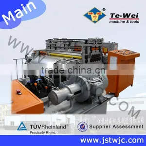 T44QK-16-2000 CNC Hydraulic Leveling And Cut To Length Line thumbnail-1