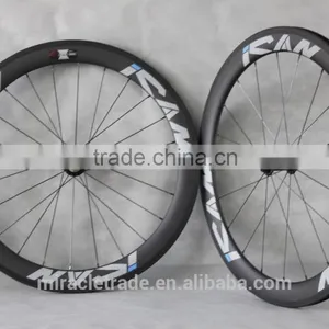 50mm Clincher Black R13 Hub Carbon Clincher Wheel Rim Clincher Road Bike Wheels 50C-TL thumbnail-2