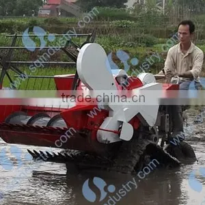 Fast Working Mini Rice Harvester, Mini Rice Combine Harvester, Mini Rice Harvest Machine thumbnail-5