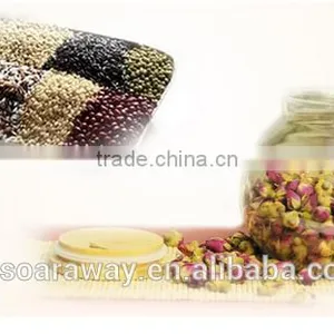 New Style Small Bean Jar Hot Selling Airtight Glass Jar With Bamboo Lid thumbnail-2
