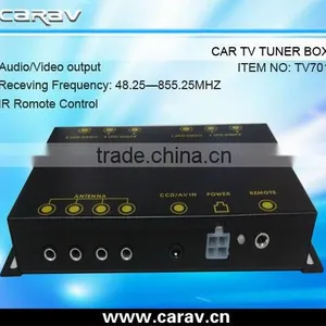 CAR Analog TV Tuner Box With 4 Antenna Jack thumbnail-1