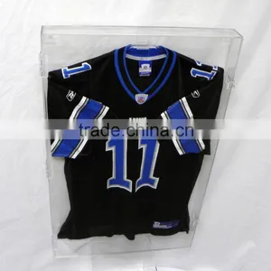 Basketball/Football/Hockey Clear Acrylic Jersey Display Case Quality Choice thumbnail-3