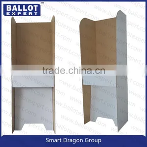 2016 Smart Dragon SE-TDC008 Cardboard Foldable Disabled Voter Polling Booth thumbnail-1