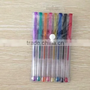 Factory Direct-selling 100''high Quality Multi-color Ballpoint Flash Ink Pen thumbnail-1