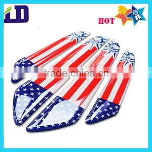 Flag Shape Custom Domed Clear Sticker,epoxy Sticker thumbnail-1