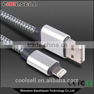 Braided MFi Usb Cable MFi Certified Charging and Syncing Usb Data Cable for IPhone 6s thumbnail-4