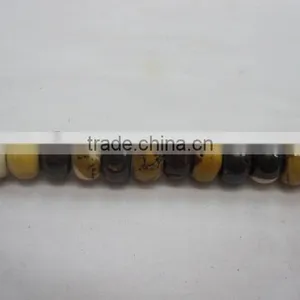 Natural Moonkite Roundel Bead Mineral Gemstone for Jewelry Making thumbnail-1