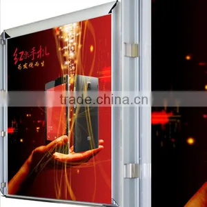 Edgelight AF19 Outdoor Slim Aluminous Frame Standing Double Side Slim Advertising Light Box thumbnail-5