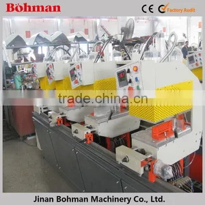 Four Heads PVC Profile Welding Machine / UPVC Doors and Windows Equipment thumbnail-1