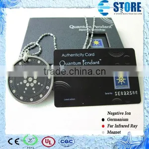 Attractive Scalar Energy Necklace Super Sky Stars Design Quantum Science Ion Pendant With SS Protect Circle thumbnail-1