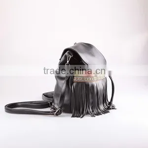 4780- Wholesale Manufacturers China Guangzhou Market Exotic Tassel Backpack thumbnail-2