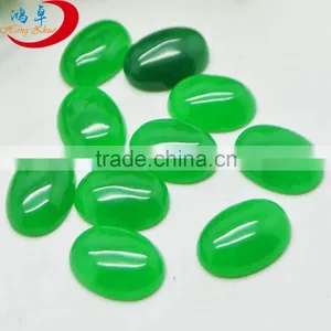 Excellent Natural Cabochon Drop Raw Dark Green Nephrite Jade Stone thumbnail-1