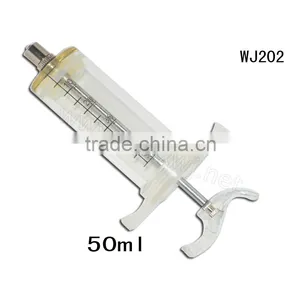 WJ202 Animal Farm Device Syringe 30cc Reusable Nice Plastic Injector thumbnail-4