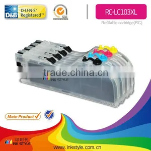 Inkstyle LC103 New Refillable Cartridge for Brother Ink Tank Inkjet Printer thumbnail-1