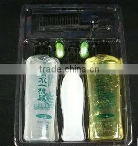 Professional Salon And Person Usage Herbal Haircare Black Hair Dye Shampoo With Comb thumbnail-1