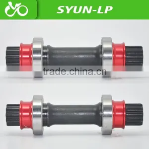Wholesale High Quality Crom Steel Syun lp BMX MTB Isis 10 Thread BB Axis Bottom Bracekt thumbnail-1