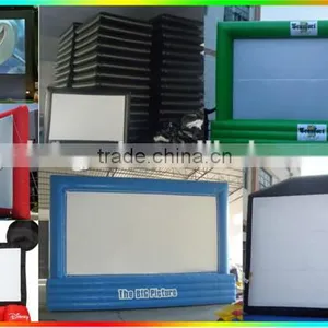 Outdoor Used Inflatable Movie Screen,Indoor Inflatable Projector Screen For Sale thumbnail-4