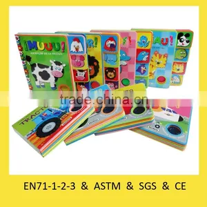 Professinal Manufacturer Custom High Quality Baby EVA Foam Sound Book Printing Cute Shaped thumbnail-1