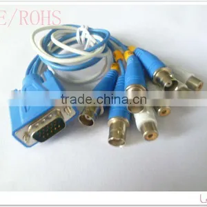 G-KARVE HDB15P M 4blue BNC F+4white RCA F Cable thumbnail-1