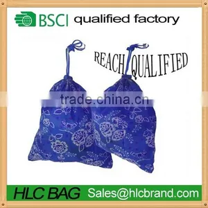 Recycling Customized Simple Backpack Nylon Polyester Drawstring Bag HL-PB031 thumbnail-4