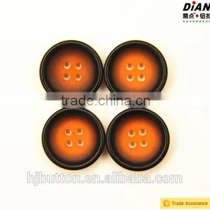 2016 DIAN Resin Buttonsblack and Blue Eco Friendly 4 Hole Personalized Buttons thumbnail-4