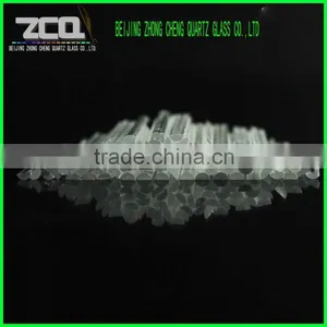 POPULAR High Quality Quartz Glass Half Round Bar For Sale thumbnail-1