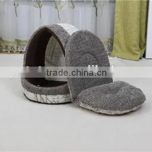 Lovely Pet Linen Fabric Soft Plush Bed thumbnail-1