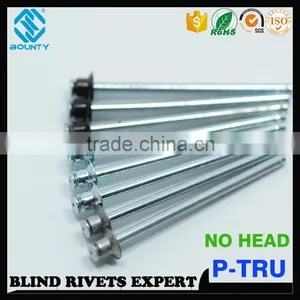 HIGH QUALITY DOUBLE CSK COUNTERSUNK STEEL PULL THRU POP RIVETS FOR ELECTRONIC COMPONENTS thumbnail-1