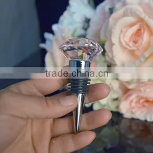 Oval Shaped Crystal Wine Stoppers thumbnail-3