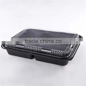 Disposable Plastic Take Away Bento Box thumbnail-1