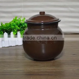 Pantone Color Enamel Cooking Pot, Flower Pot,tea Pot thumbnail-4
