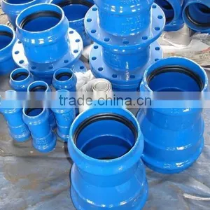 EN545 Ductile Iron Double Socket Taper for PVC Pipe thumbnail-1