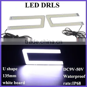 Universal Aluminium Waterproof Car LED DRL, Hiway Auto LED DRL Turn Signal Light thumbnail-2