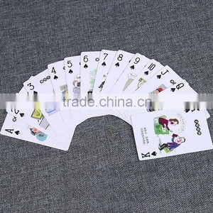 Custom Matt Lamination Transparent Poker Cards Glossy Naked Girl Playing Cards Engraved Playing Cards ---DH20547 thumbnail-2