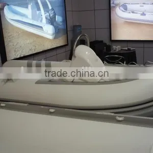 High Quality PVC Material and CE Certification Rigid Hull Fiberglass High Speed Inflatable Boat Quality Choice thumbnail-1