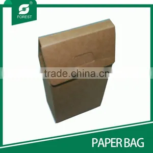 HIGH QUALITY PLAIN KRAFT PAPER BAG WINE BOTTBLE PACKAGING BAGS thumbnail-2