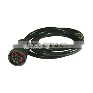 OBD2 Cable, J1939 (9pin) to Open End, 6ft, 9 Pins Wired thumbnail-1