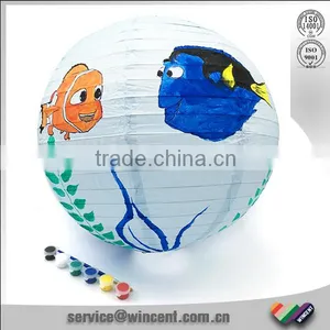 Festival Use Paper Lantern Kids DIY Painting Toy thumbnail-2