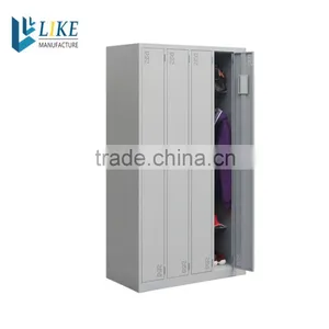 Knock Down Structure Stainless Steel Locker, Gym Metal Locker thumbnail-5