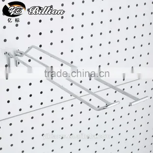 Metal Chrome Wire Display Hooks Pegboard Hook Price Tag thumbnail-5
