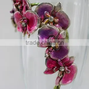 High Quality Hand Painted Crystal Glass Cup thumbnail-2