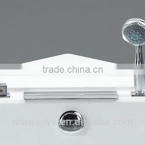 Indoor Clear Glass Window Acrylic Sexy Massage Bathtub thumbnail-2