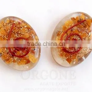 Wholesale Yellow Jasper Orgone Energy Oval thumbnail-1