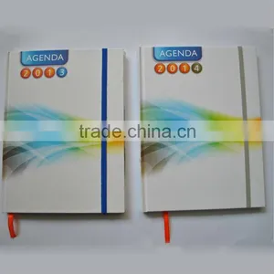 Custom Agenda Hardover Notebooks With Elastic Band thumbnail-1