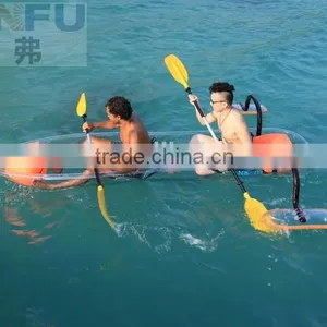 2015 Hot!!!Plastic Fish Boats With High Quality, Clear Polycarbonate Kayak thumbnail-3