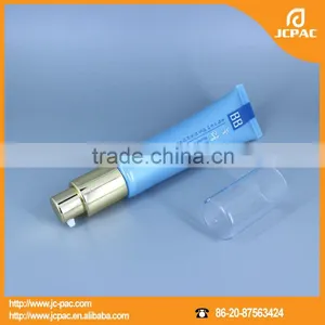 BB Cream Golden Cap Cosmetic Empty Airless Pump Packaging, Cosmetic Airless Pump Container thumbnail-2